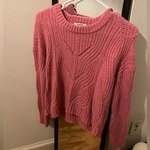 Barbie pink Madewell XXS sweater